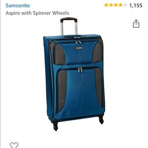 Samsonite Spinner Suitcase - Blue